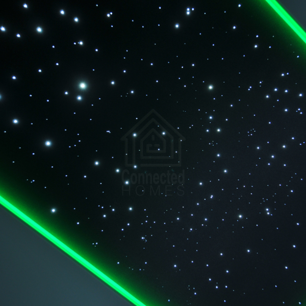 Fibre Optic Twinkle Star Effect LED Ceiling - Bathroom Project