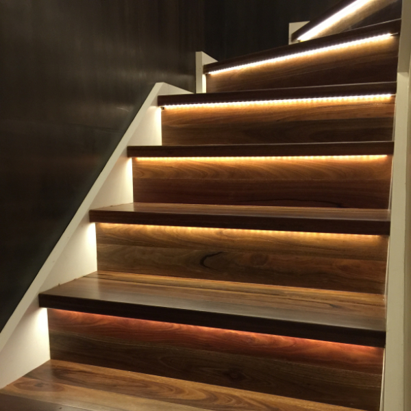 Recessed LED Stair Lighting
